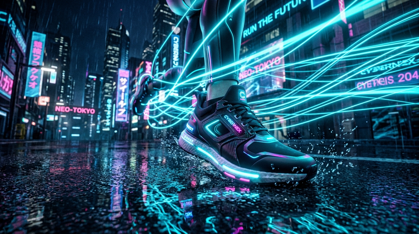 CyberWex Running Shoe Commercial
